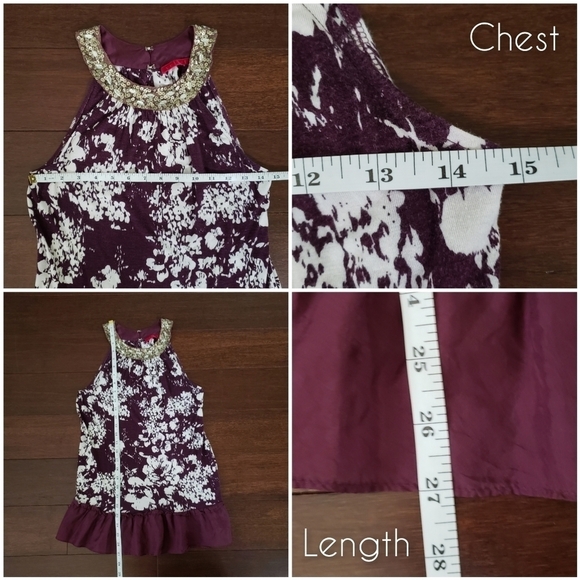 Velvet by Graham & Spencer floral embellished top - Picture 9 of 9